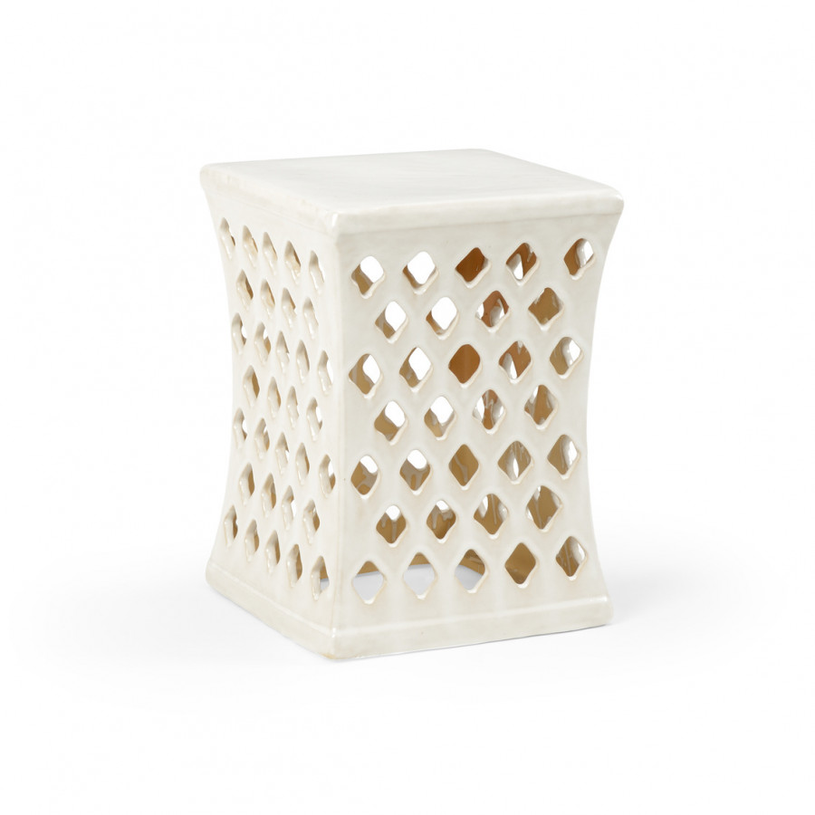 Chelsea House - Merideth Garden Seat in White