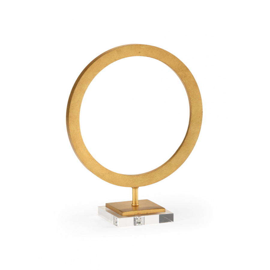 Chelsea House - Circle Accent in Antique Gold Leaf