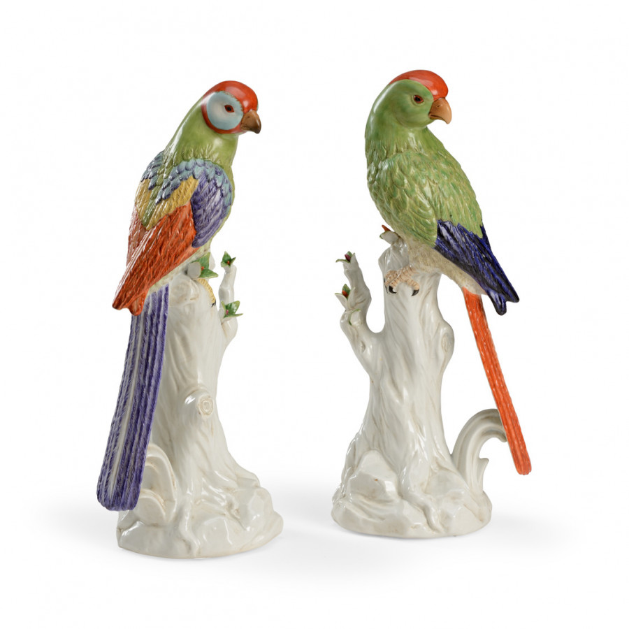Chelsea House - Port Royal Birds (Pr) in Hand Decorated