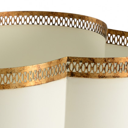 Chelsea House Tracery Cachepot - Cream, Large