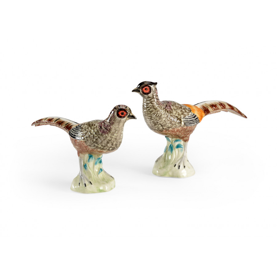 Chelsea House - Pheasants (Pr) in Ceramic