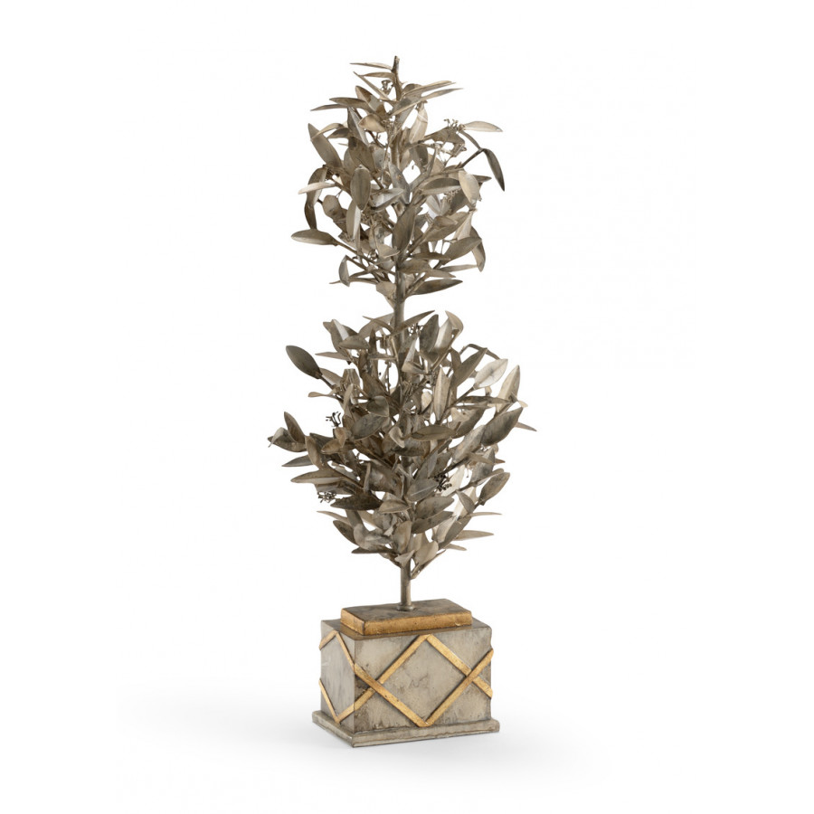 Chelsea House Parisian Topiary Tree - Aged Beige