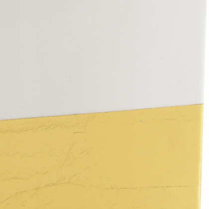 Chelsea House - Rachel Vase in White/Gold