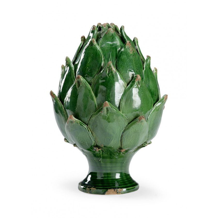 Chelsea House - Small Artichoke in Glossy Green