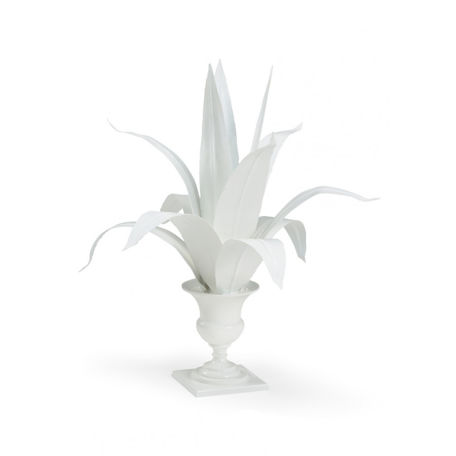 Chelsea House - Lyon Tole Flower in White