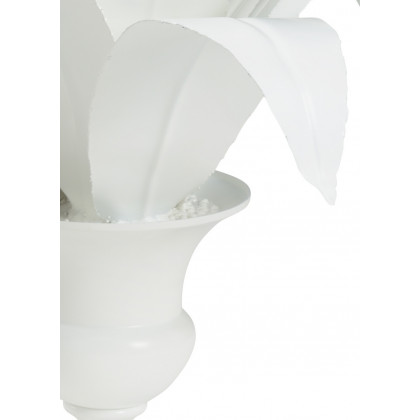 Chelsea House - Lyon Tole Flower in White