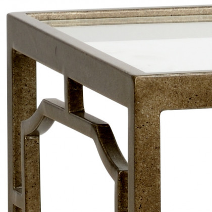 Chelsea House - French Side Table in Bronze