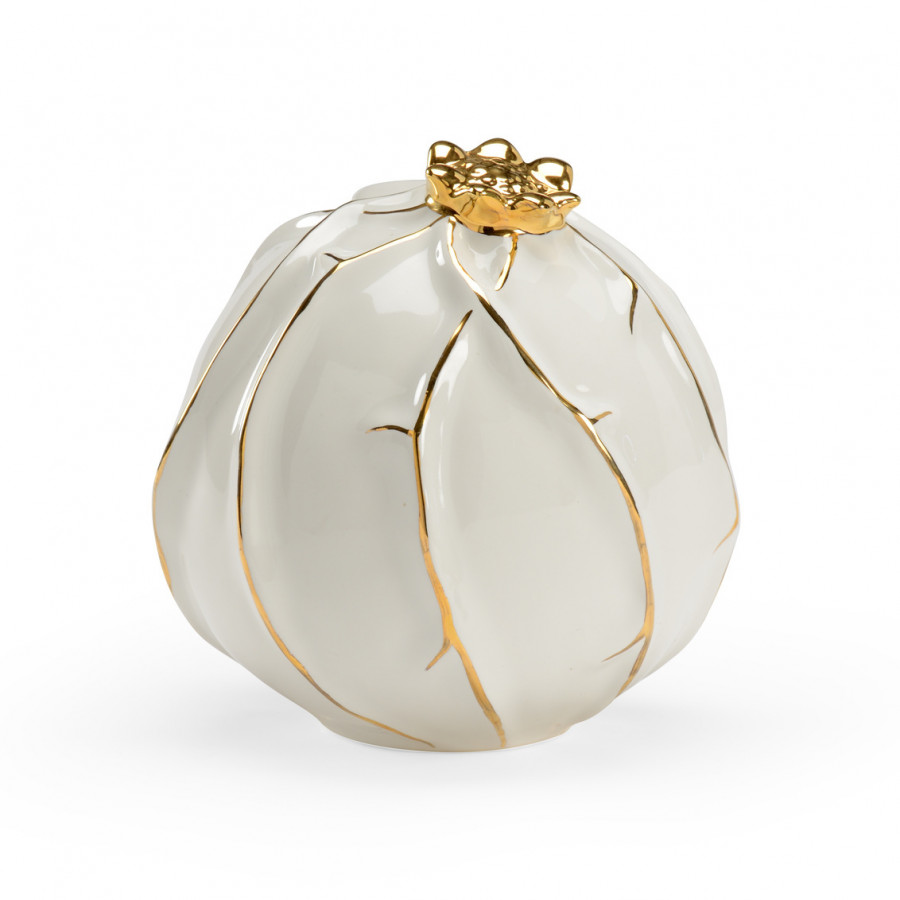 Chelsea House - Pomegranate in White/Gold
