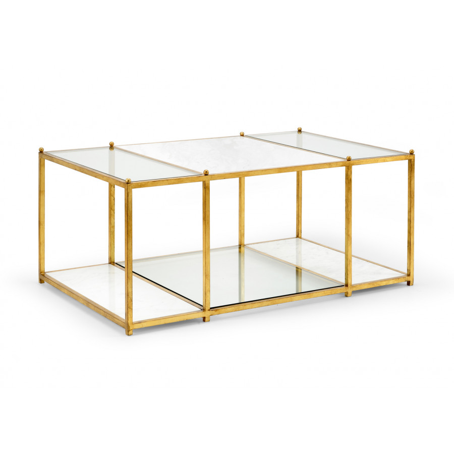 Chelsea House Directoire Coffee Table - Gold