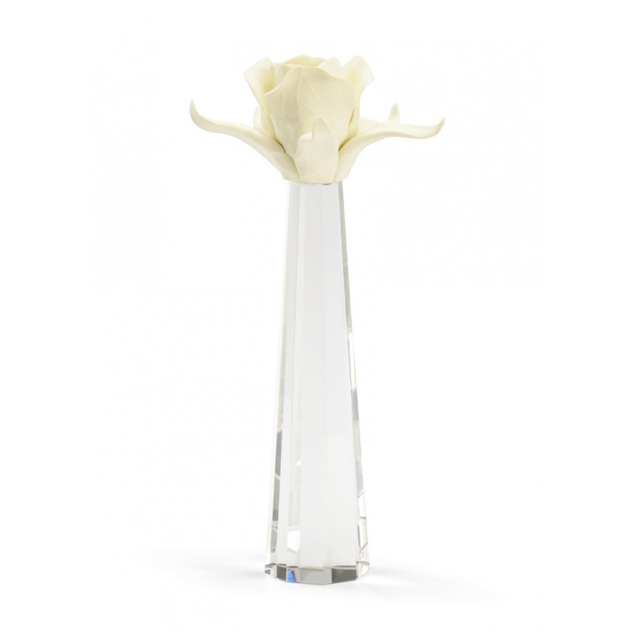 Chelsea House - Large Rose On Stand in Cream