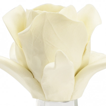 Chelsea House - Large Rose On Stand in Cream