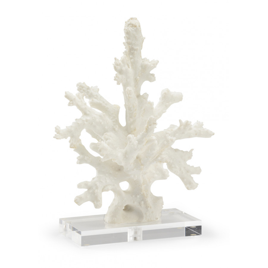 Chelsea House - Coral Sculpture in White
