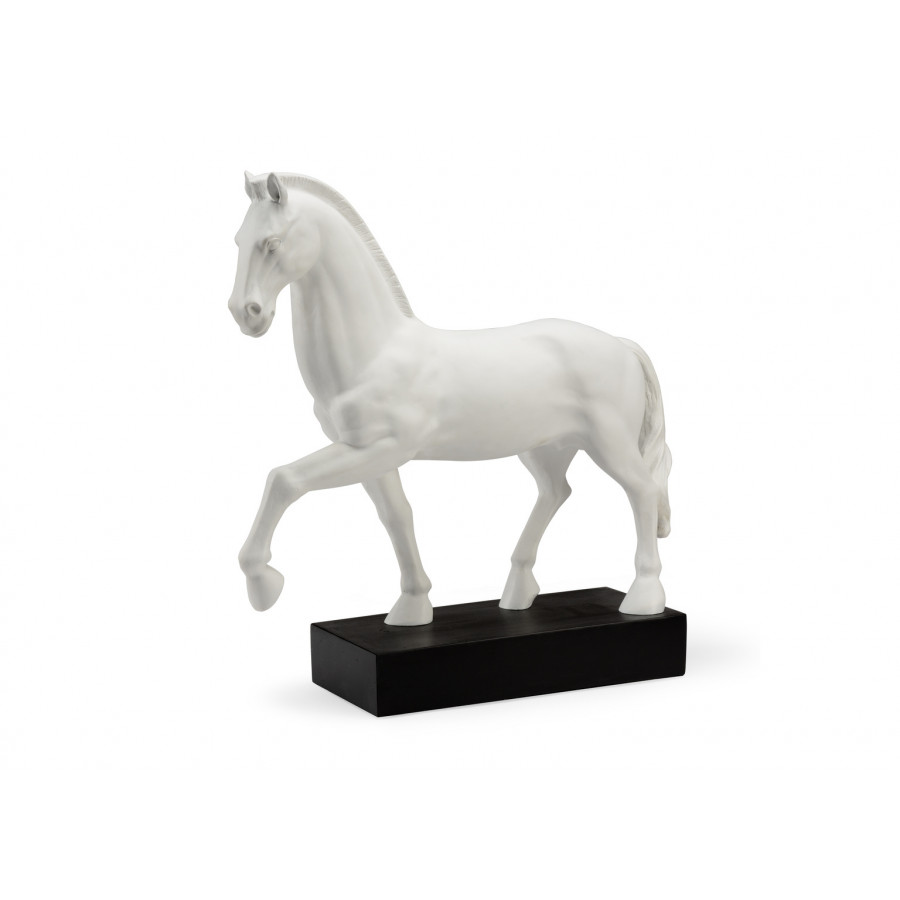 Chelsea House - Horse Accent in White/Black