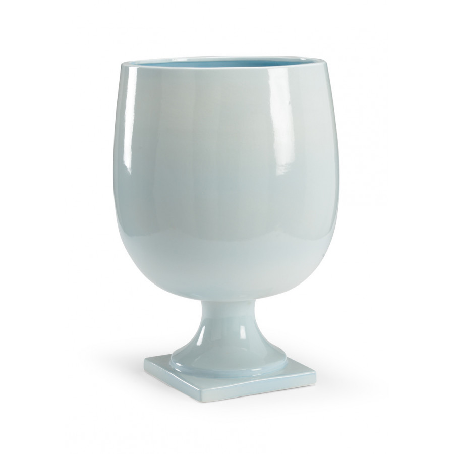 Chelsea House - Lancaster Vase Blue in Baby Blue