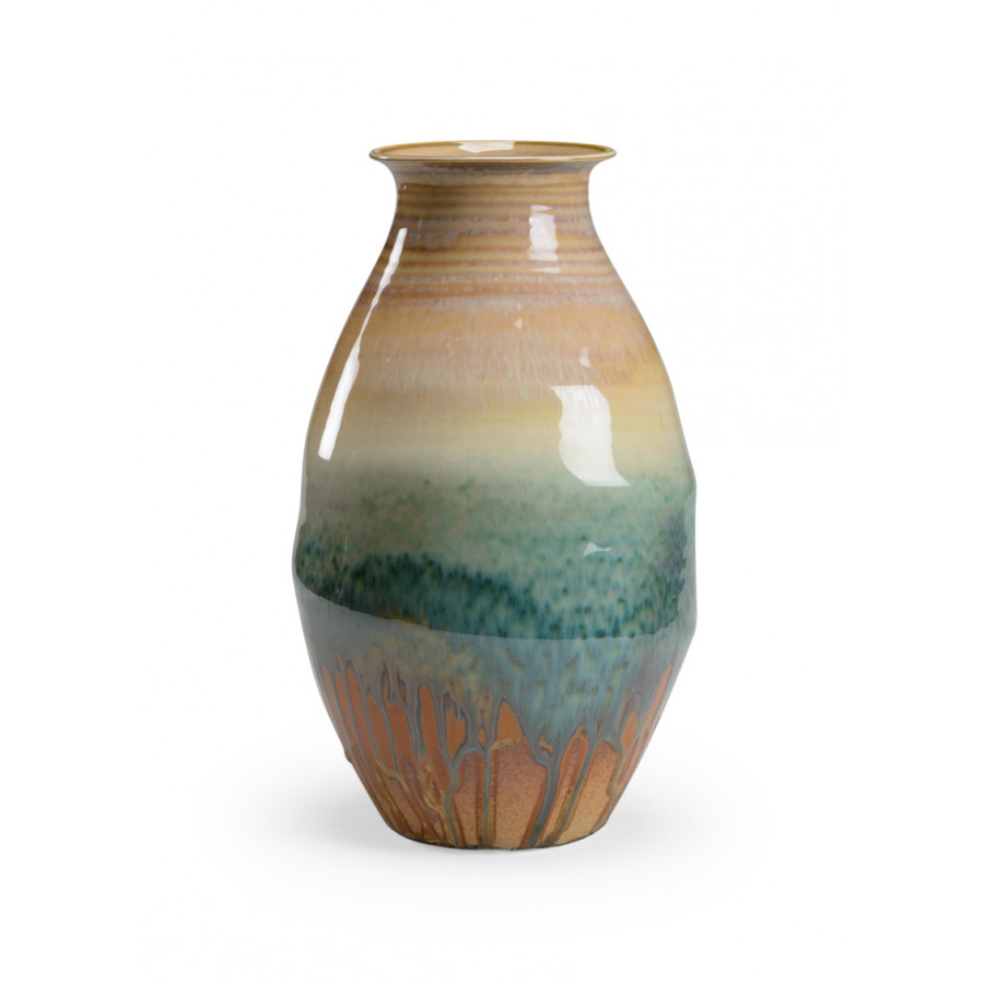 Chelsea House - Morelia Vase in Browns/Greens/Yellows