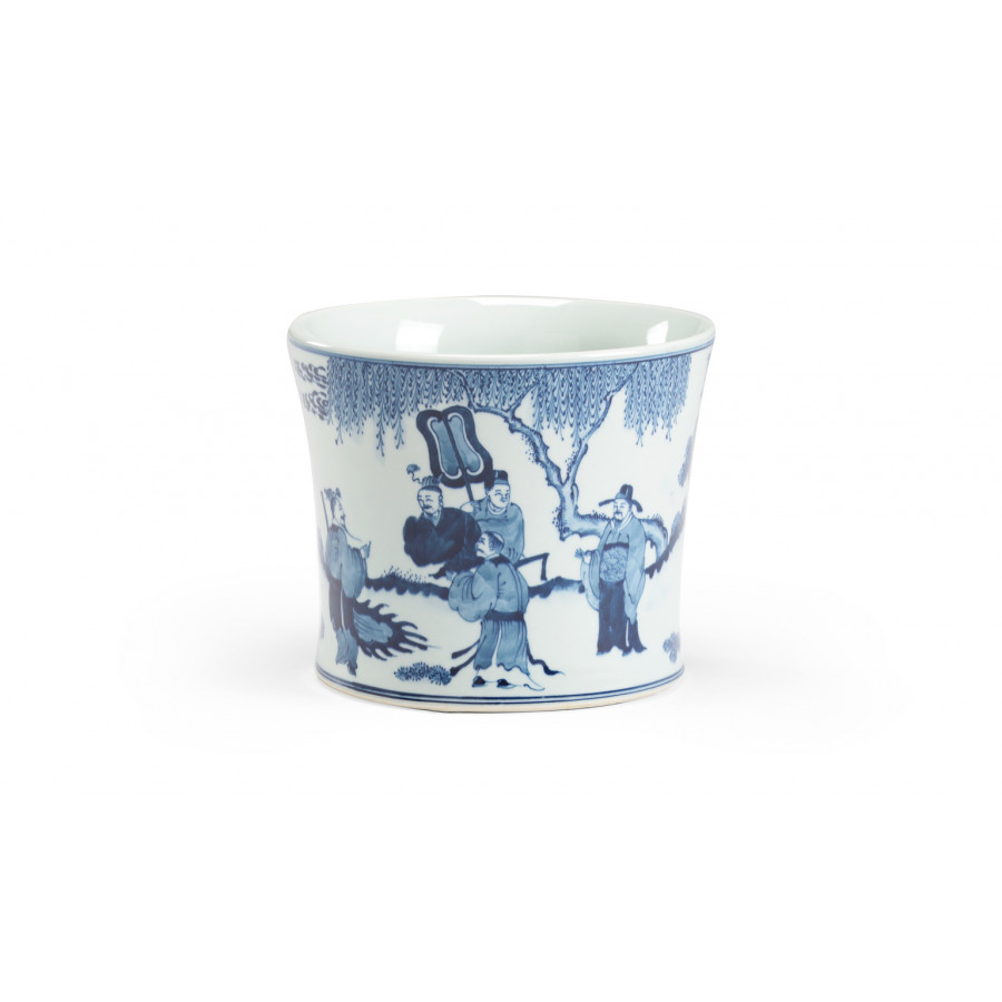 Chelsea House - Canton Cachepot in Blue/White