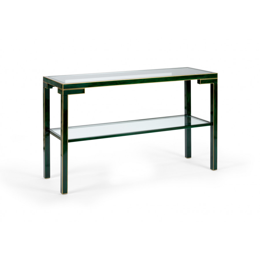 Chelsea House Decker Console - Malachite