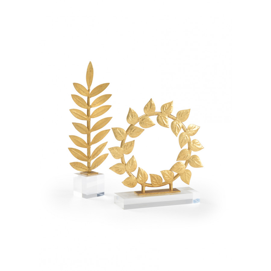 Chelsea House - Leaf Artifacts (S2) in Antique Gold