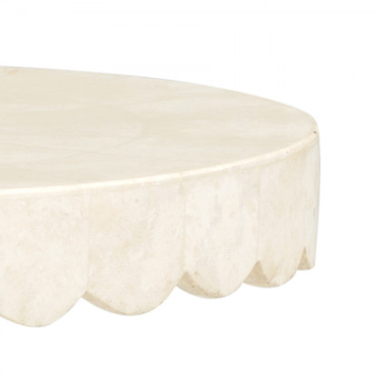 Chelsea House - Puttick Side Table in Natural White