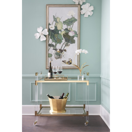 Chelsea House - Glitz Ice Bucket in Metallic Gold