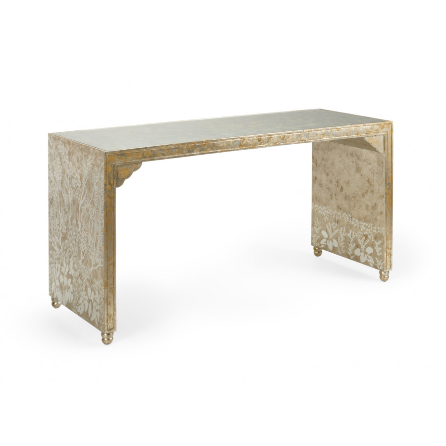 Chelsea House - Hong Kong Desk in Antique Gold