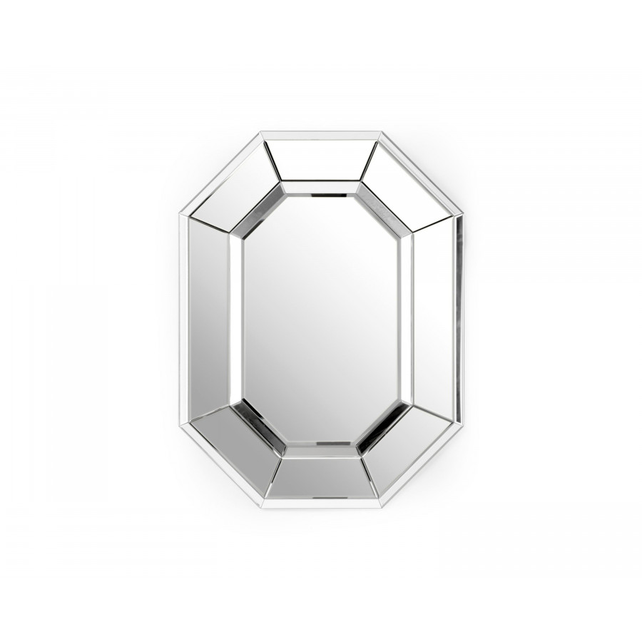 Chelsea House - Briarwood Mirror in Polished Nickel/Clear