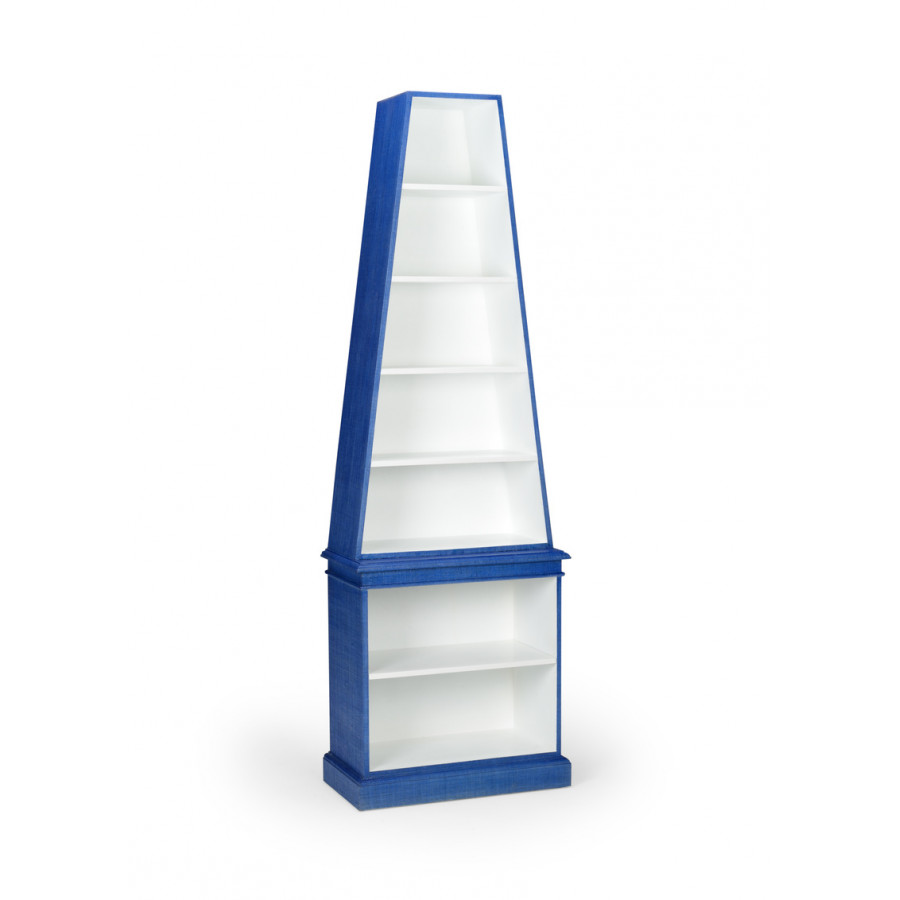 Chelsea House - Regency Bookcase in Blue/White