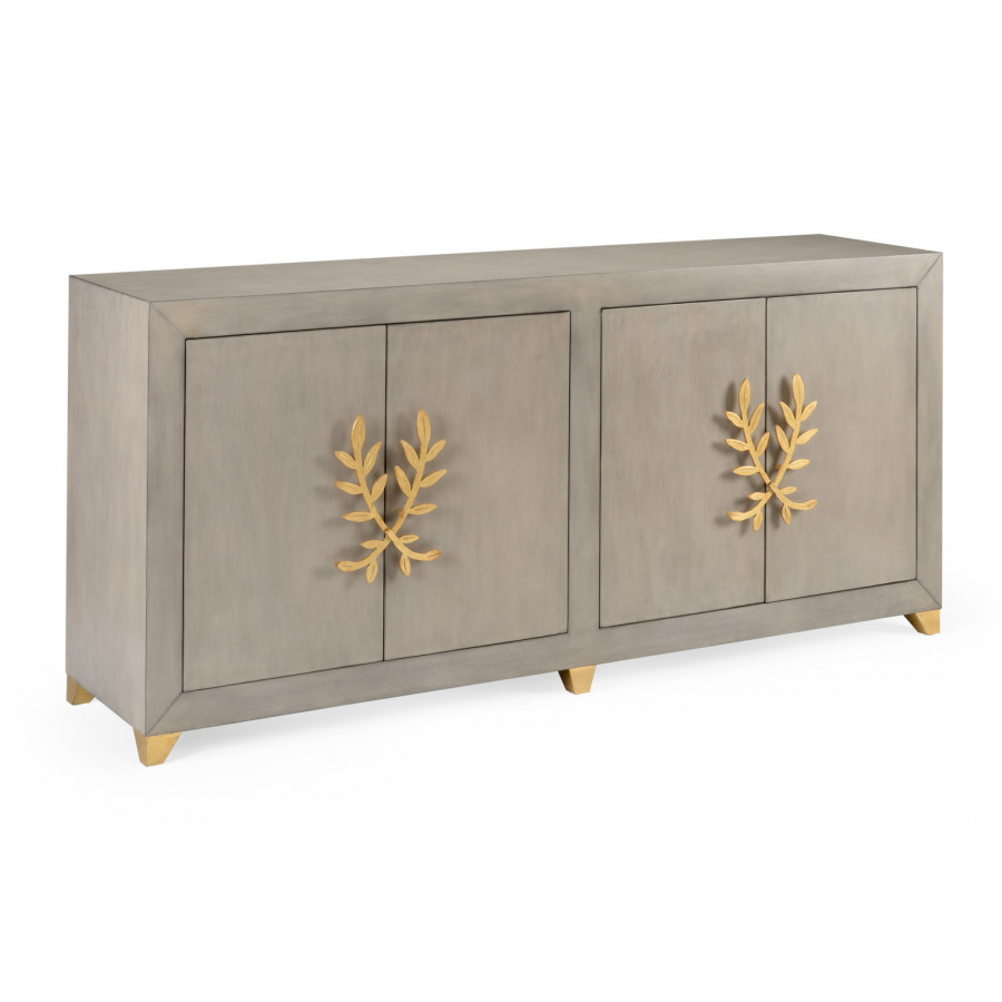 Chelsea House Longleaf Cabinet - Gray