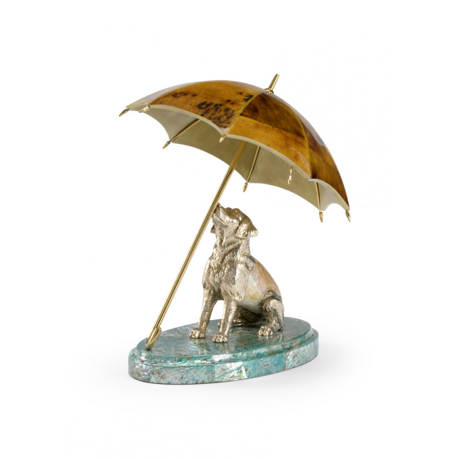 Chelsea House - Dog And Umbrella Lamp