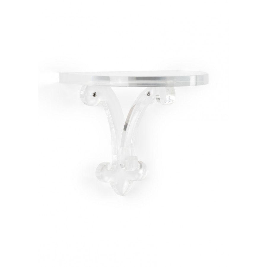 Chelsea House - Regency Acrylic Bracket in Clear