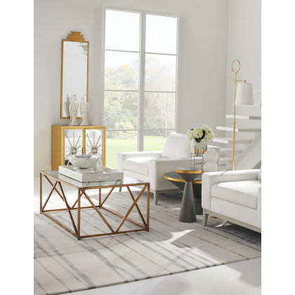 Chelsea House - Temple Mirror in Antique Gold