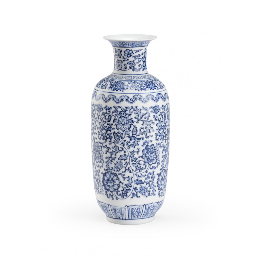 Chelsea House - Showa Urn in White/Blue
