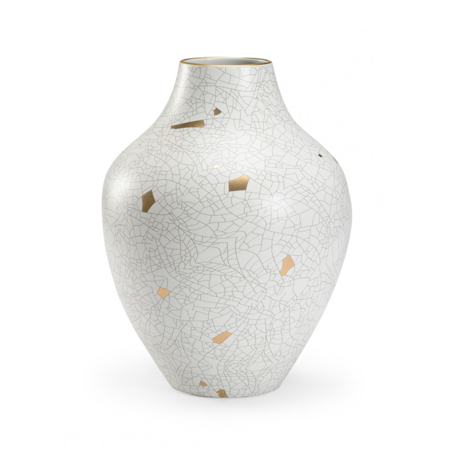 Chelsea House - Crackle Urn in Gold, Large
