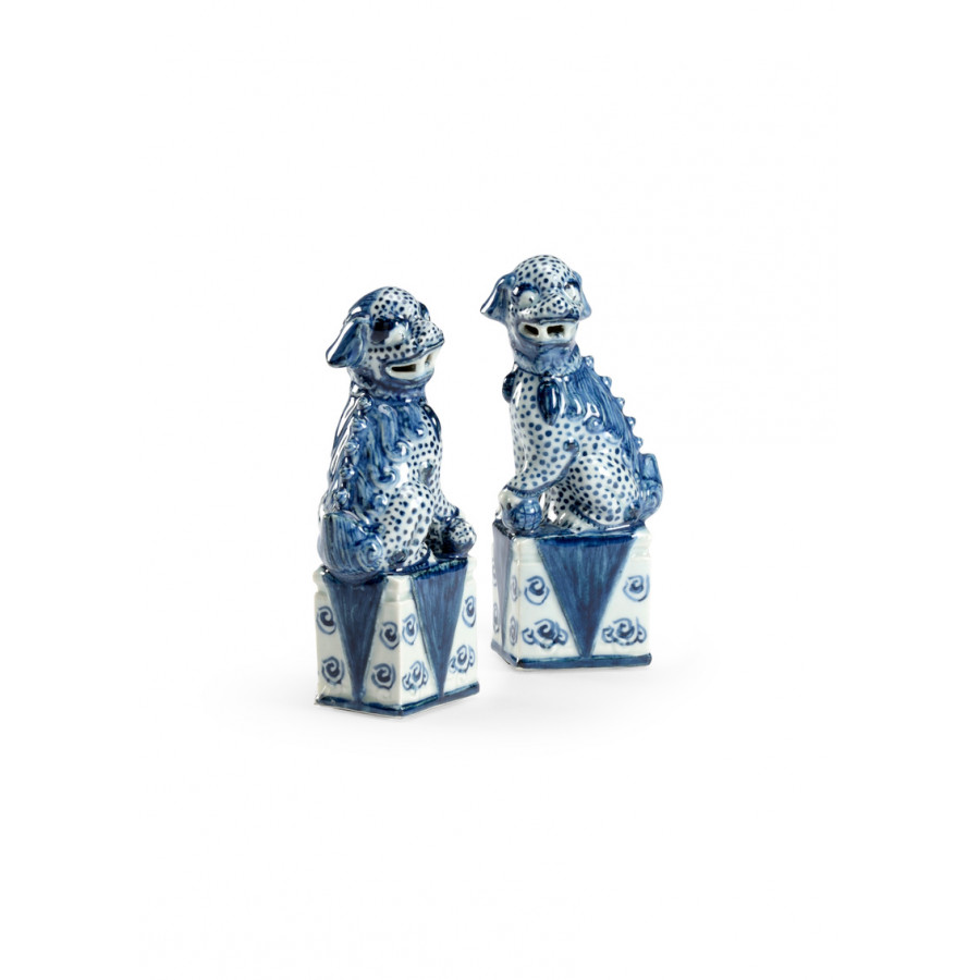 Chelsea House - Palace Dogs (Pr) in Blue/White