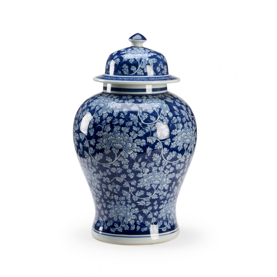 Chelsea House - Large Clarke Vase in Blue/White