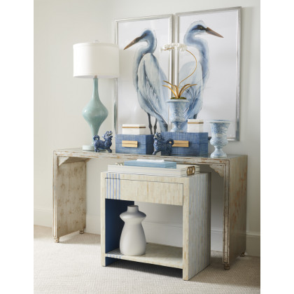Chelsea House Raffia Boxes (S2) - Blueberry