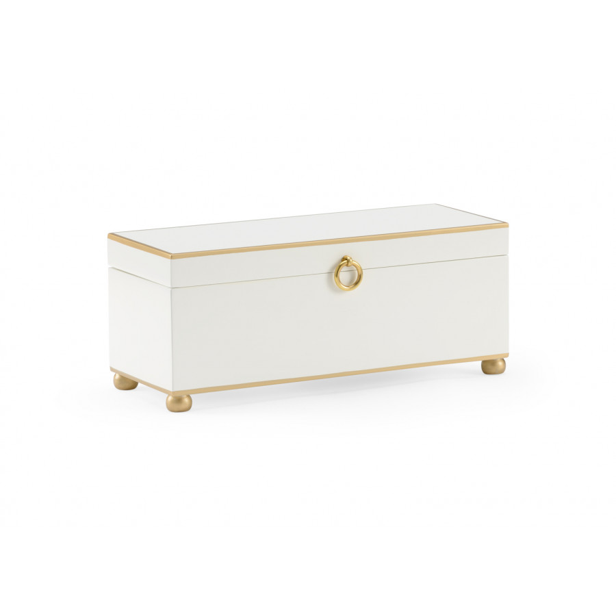Chelsea House Rectangular Box - Cream