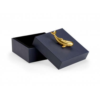 Chelsea House William Whale Box - Navy