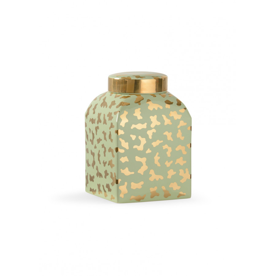 Chelsea House Jungle Ginger Jar - Pistachio