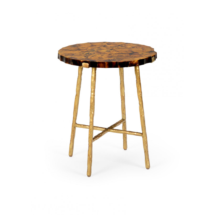 Chelsea House - Penshell Side Table in Natural Brown, Wood