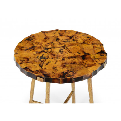 Chelsea House - Penshell Side Table in Natural Brown, Wood