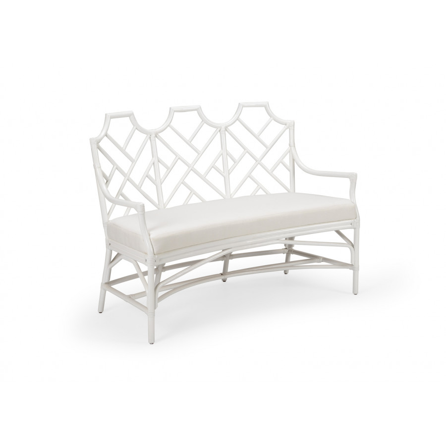Chelsea House Godwin Bench - White