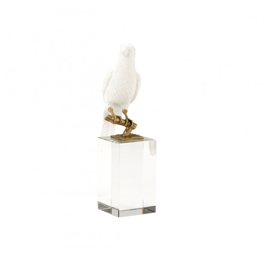 Chelsea House - Square Parrot On Crystal