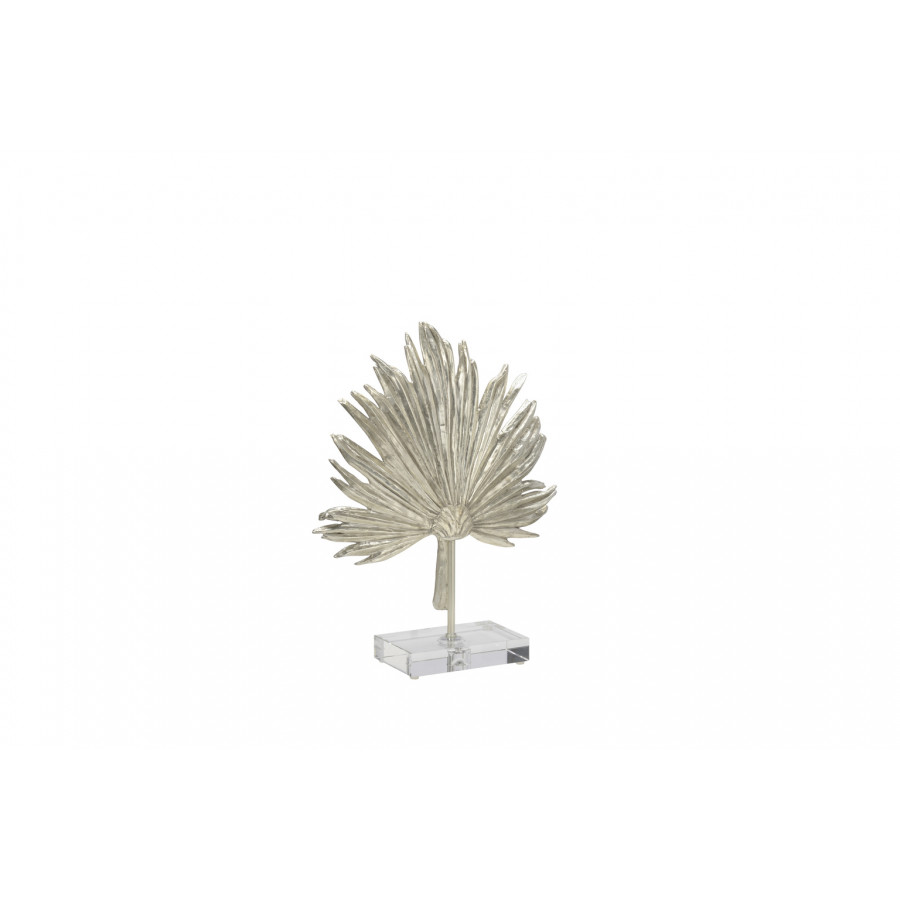 Chelsea House - Palm Leaf in Metallic Silver, Small