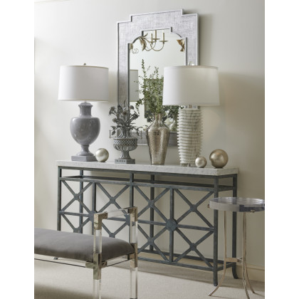 Chelsea House - Henkley Vase in Polished Nickel