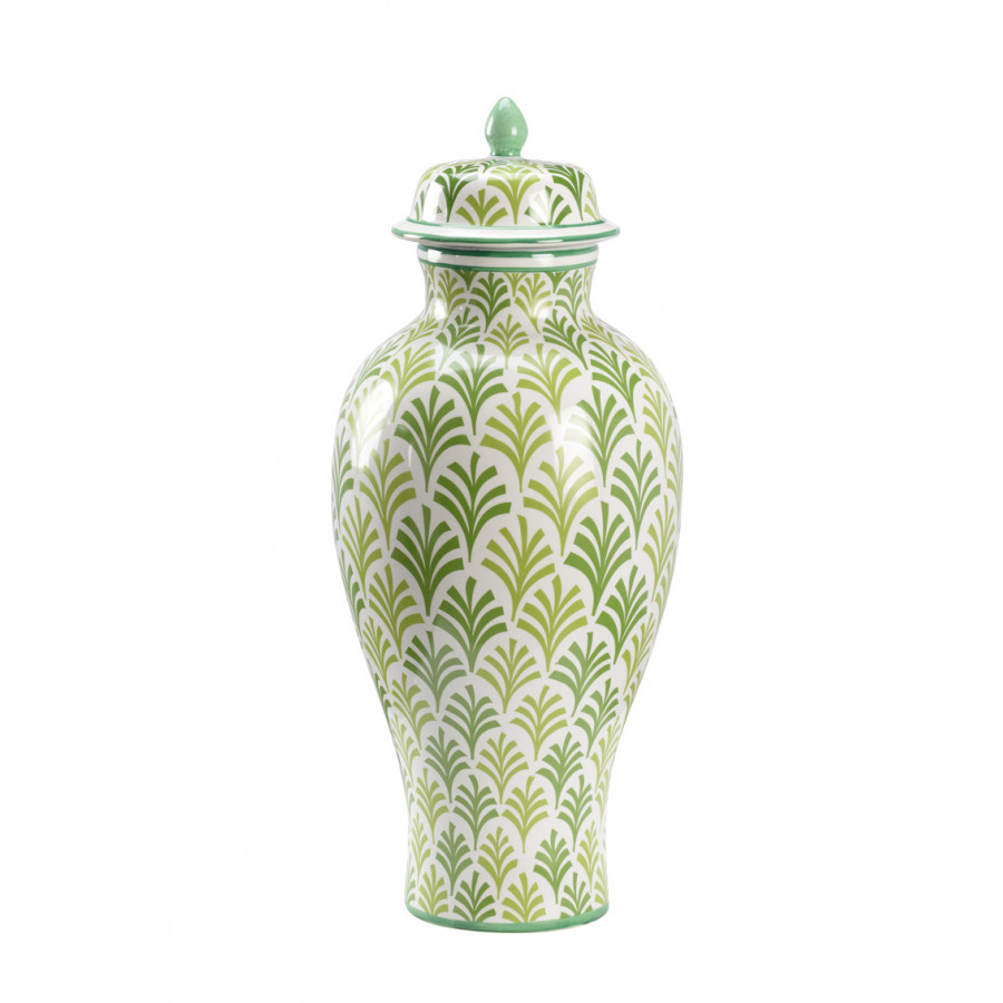Chelsea House - Matisse Urn in White/Lime/Kelly