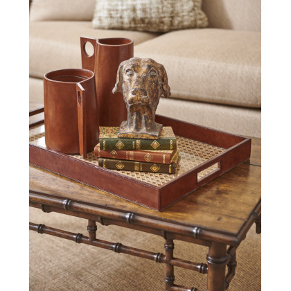 Chelsea House Leather Vase - Medium