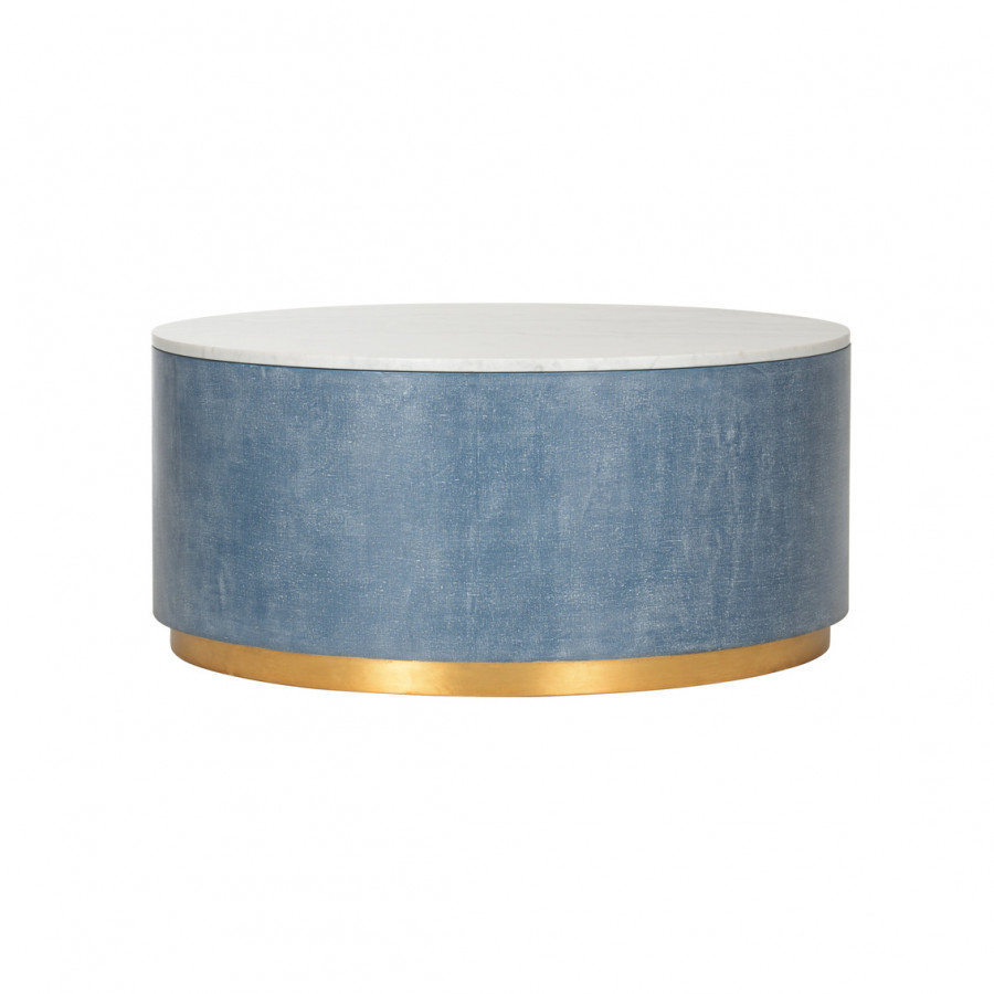 Chelsea House - Horizon Cocktail Table in Natural White
