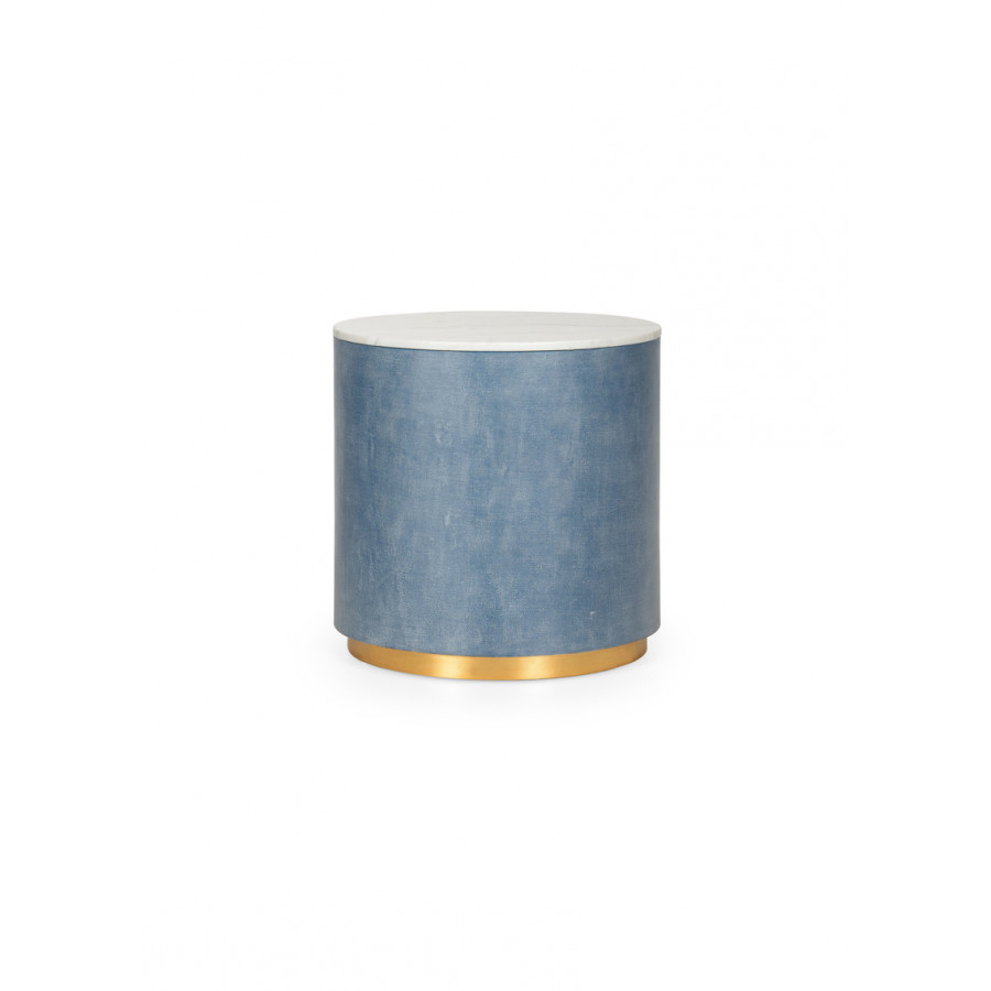Chelsea House - Horizon Side Table in Natural White