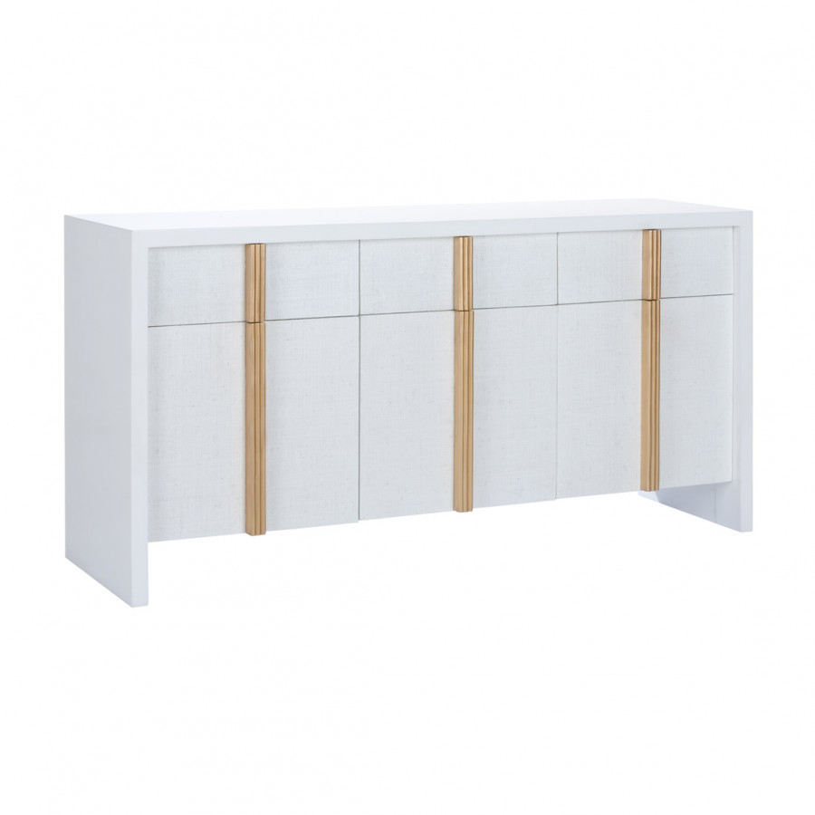 Chelsea House - Tailored Cabinet in White/Gold